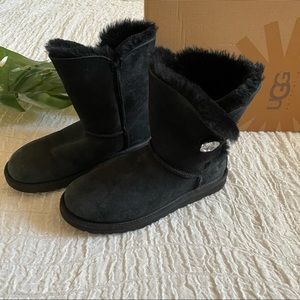 Bailey Bling Black Ugg Boots